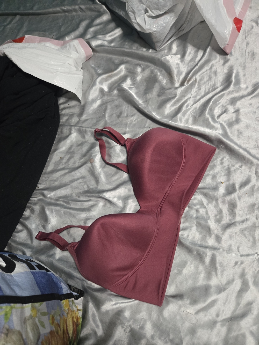 Women’s Seamless Longline Molded Cup Bra - Rose